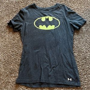 Under Armour Small Women Cut Batman Charged Shirt